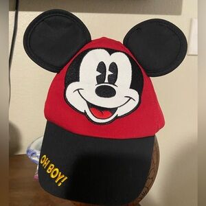 Disney Red Cap with Black Accents